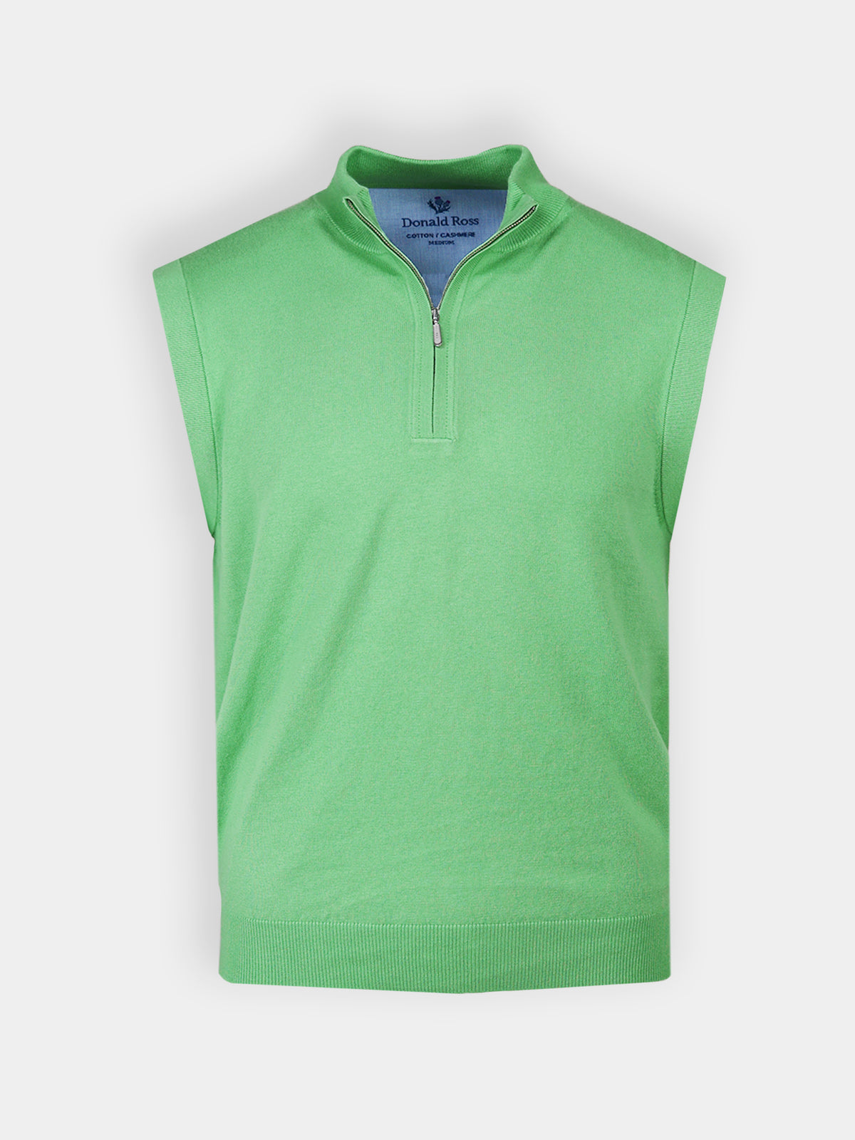 1/2 Zip Sweater Vest - Sport Fit -
