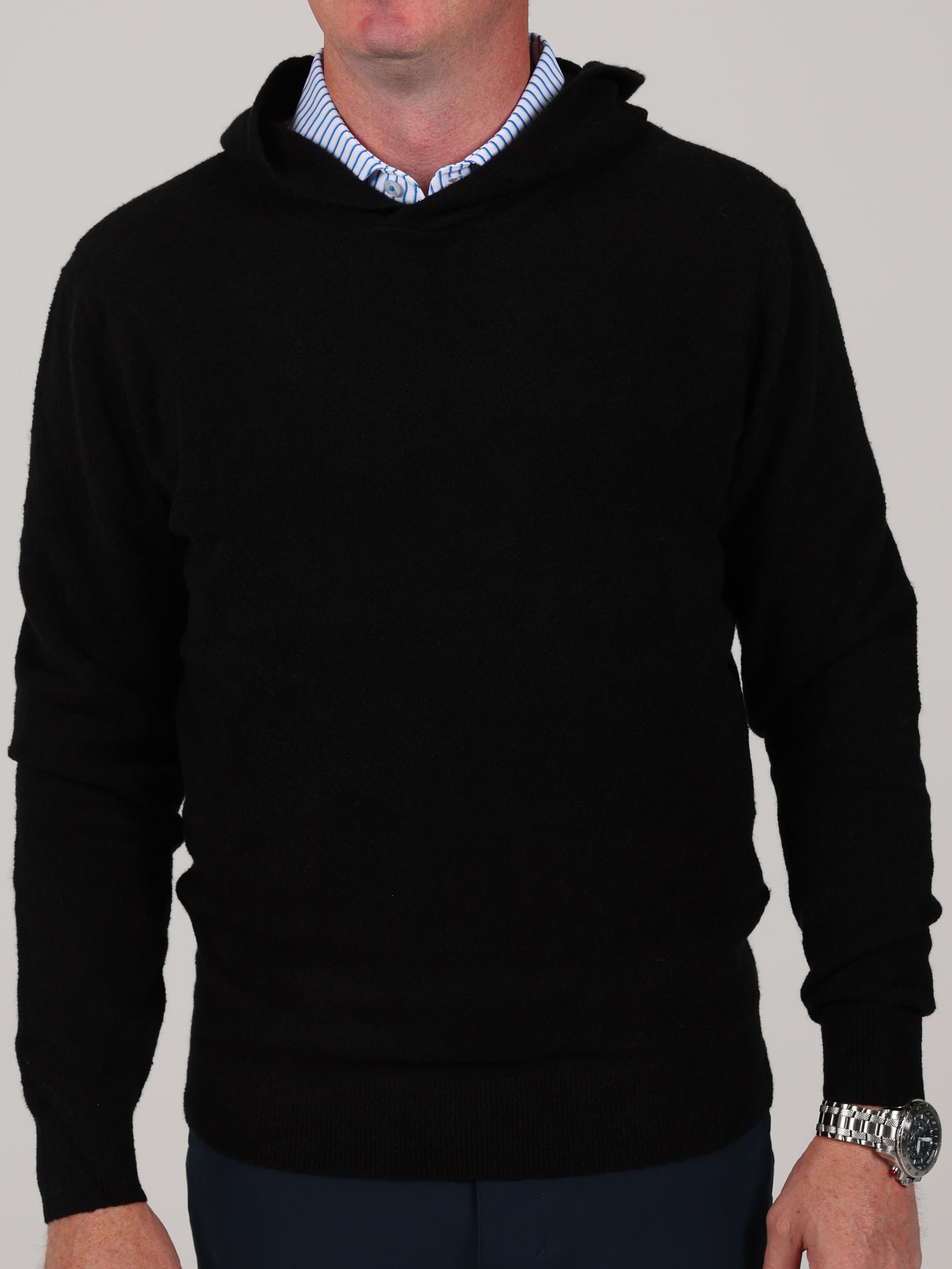 Luke Cashmere Hoodie - Sport Fit