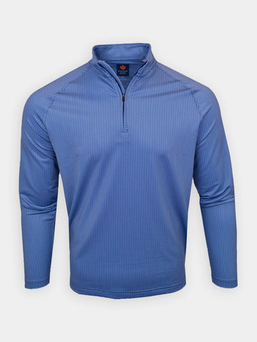Men's Interlock Print Fleece - Sport Fit -