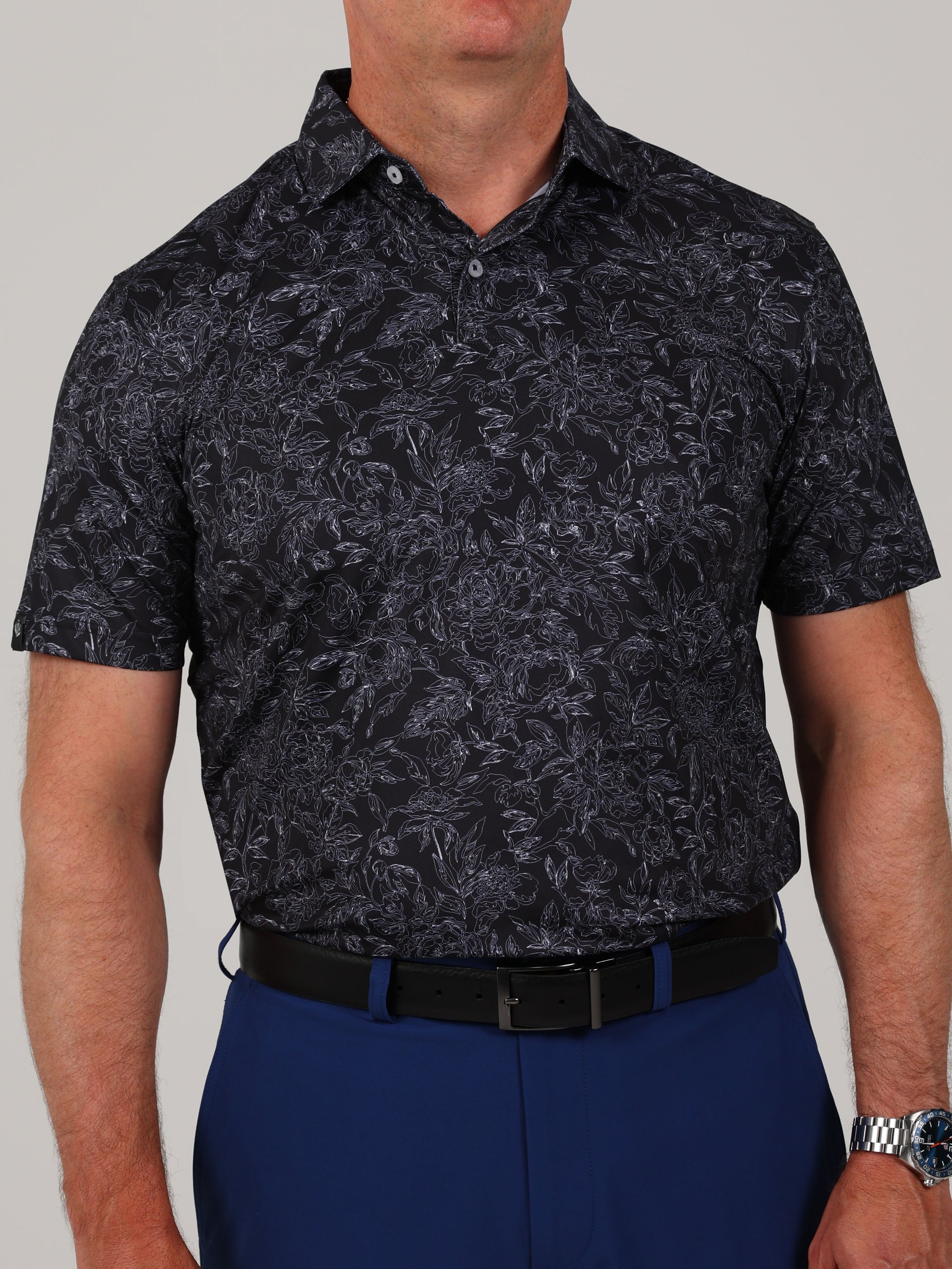 JACQUES-2BUTTON, LACE FLORAL PRINT