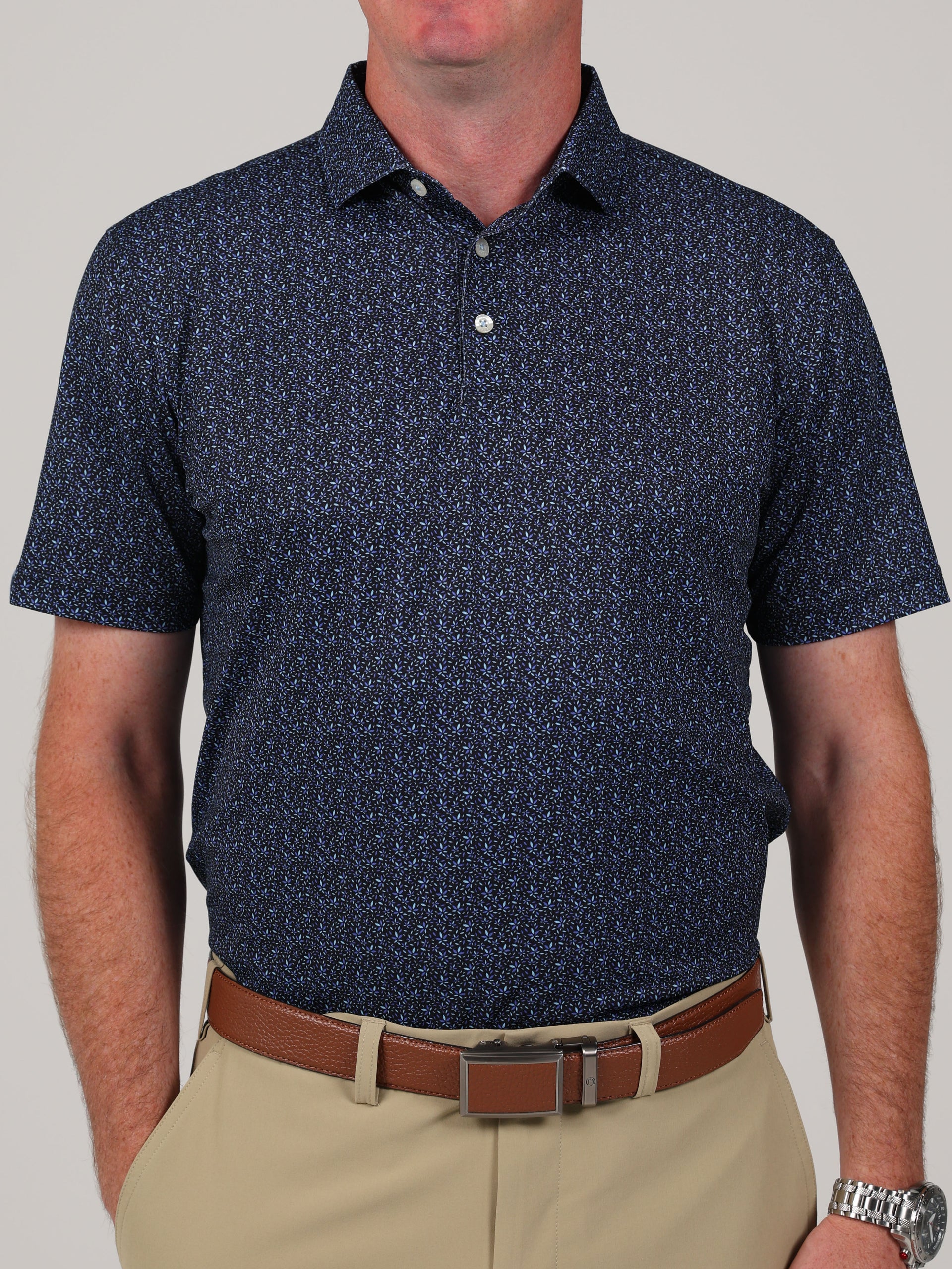 SIMON-BABY PIQUE FLORAL PRINT