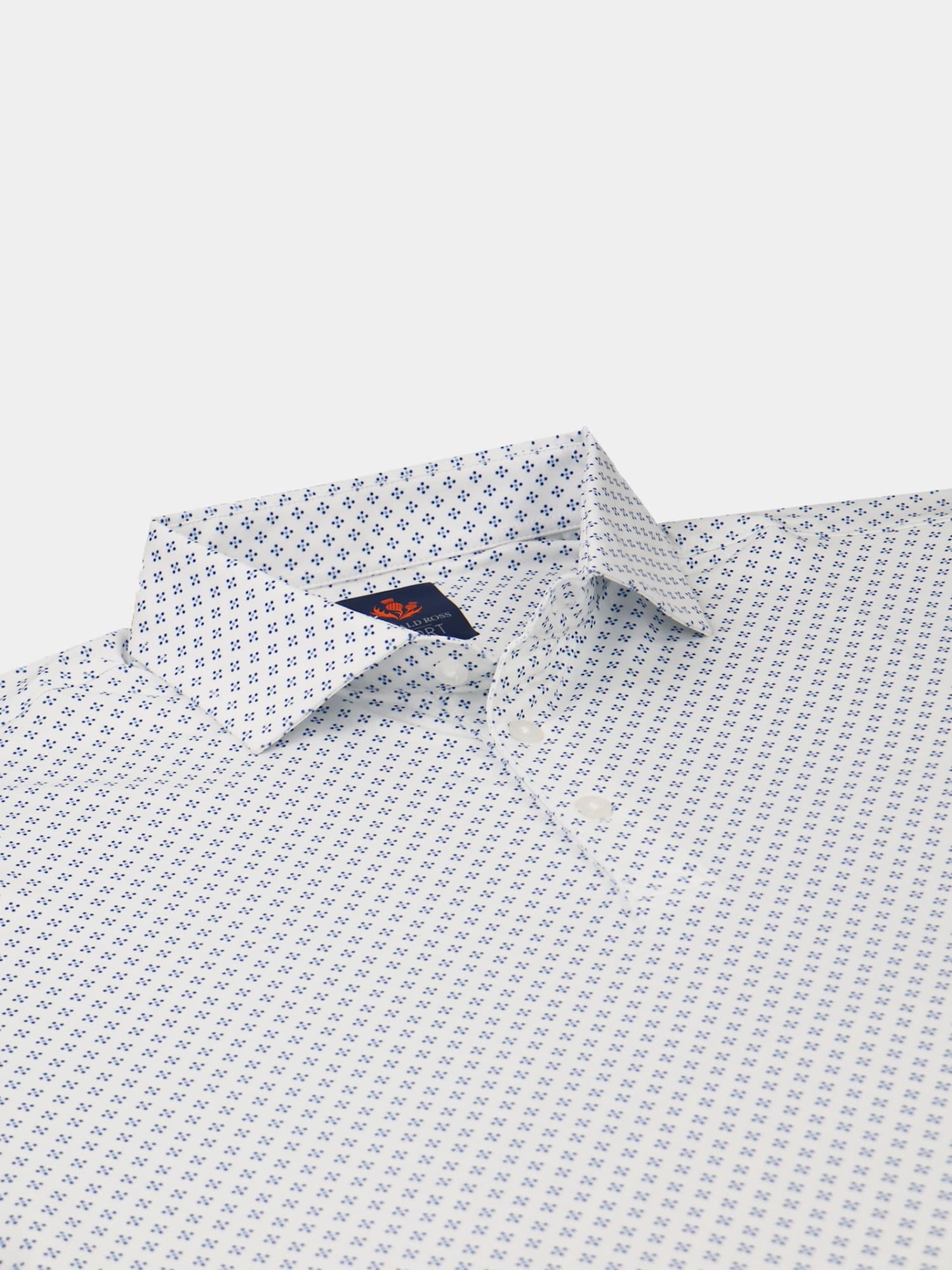 Men's Golf Polo - Diamond Print