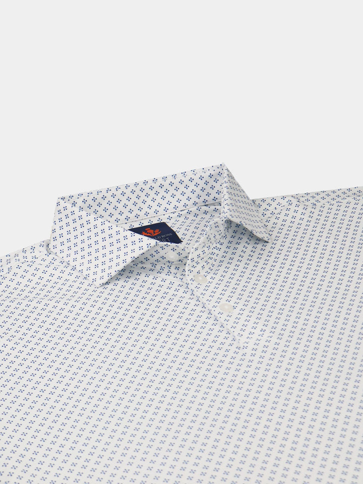 Men's Golf Polo - Diamond Print