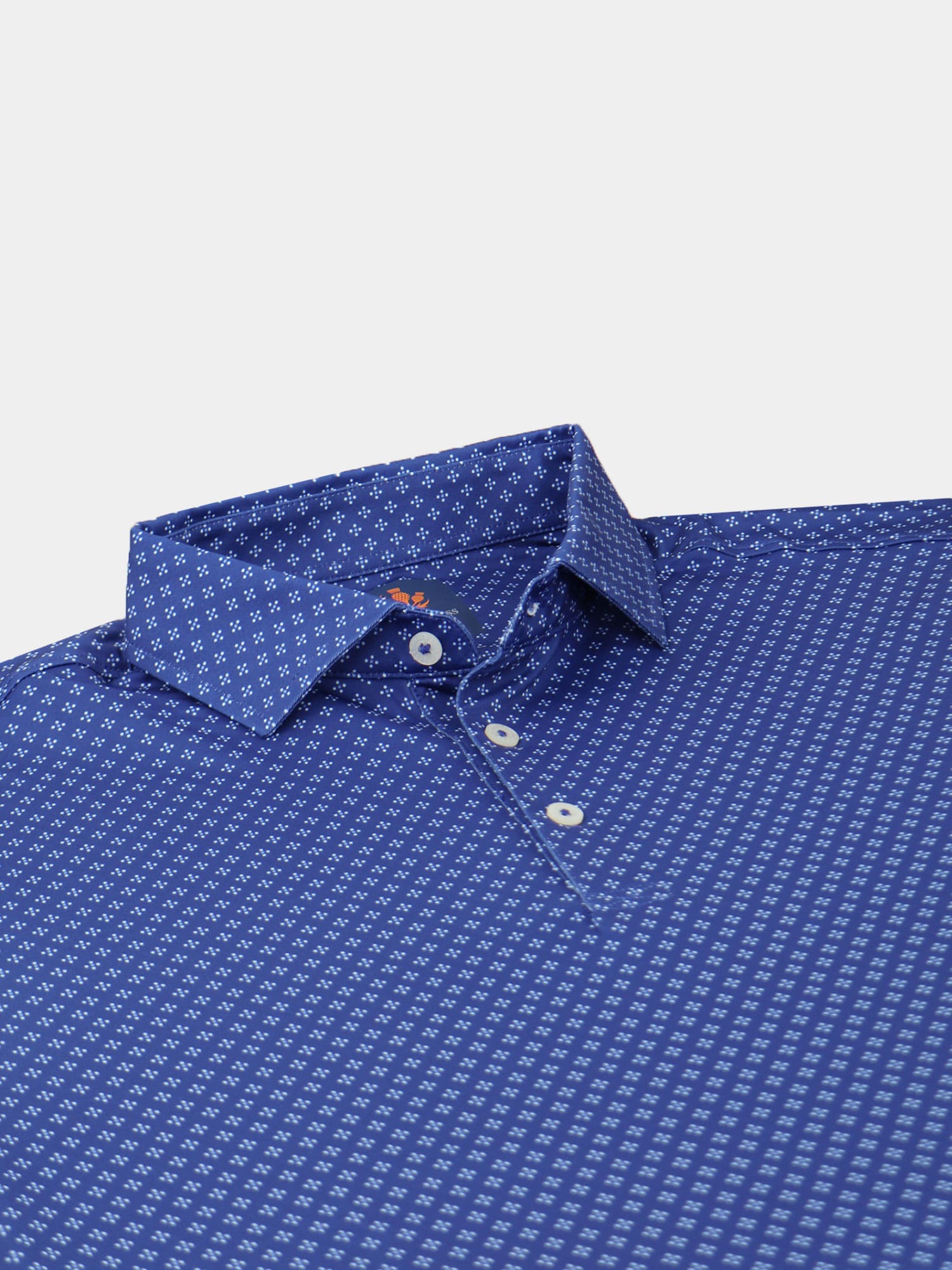 Men's Golf Polo - Diamond Print