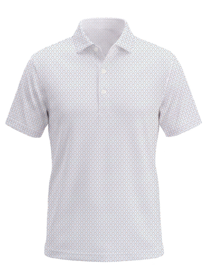 WHITE/NAVY/PAPAYA / S