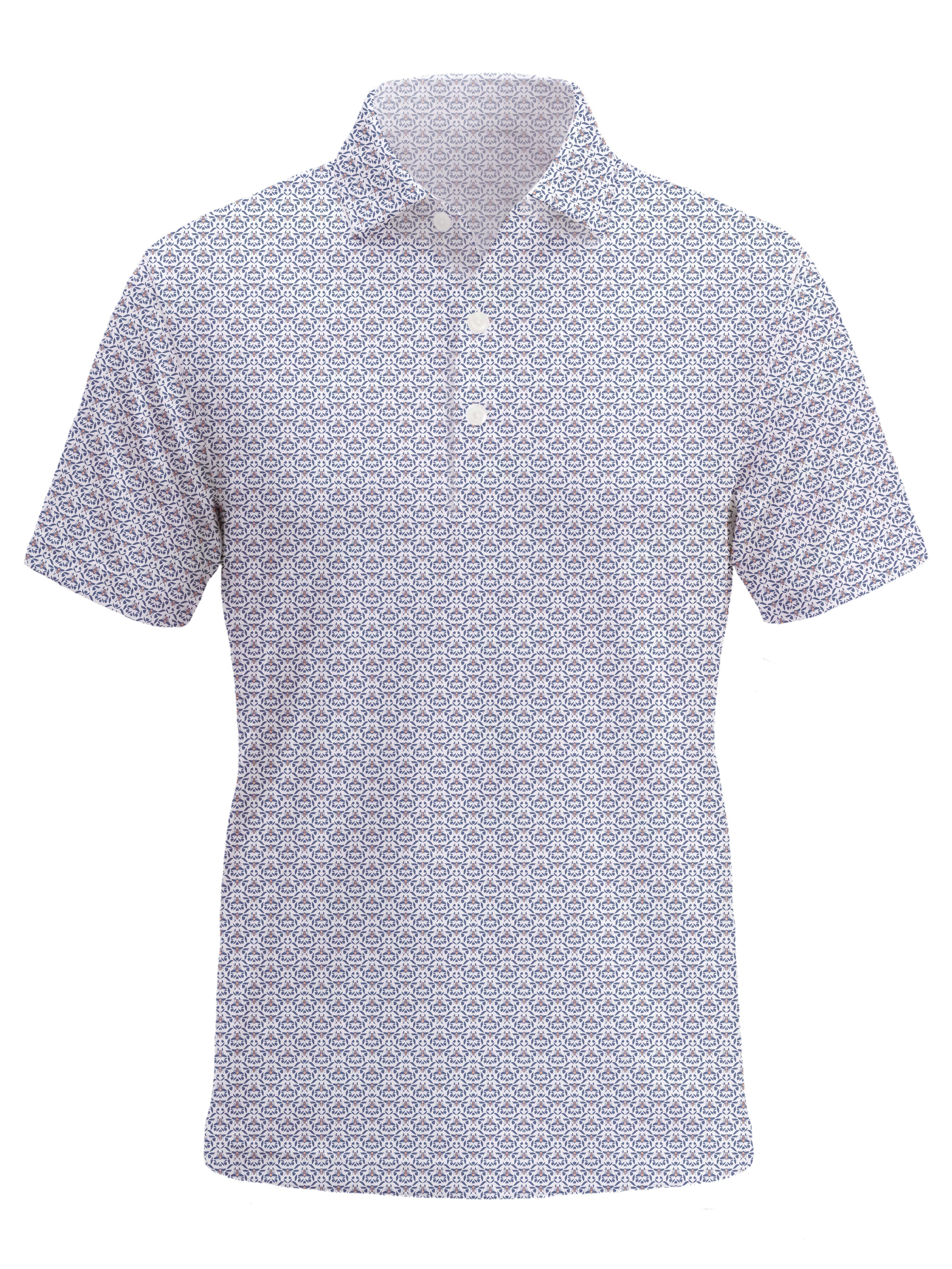 WHITE/NAVY/PAPAYA / S