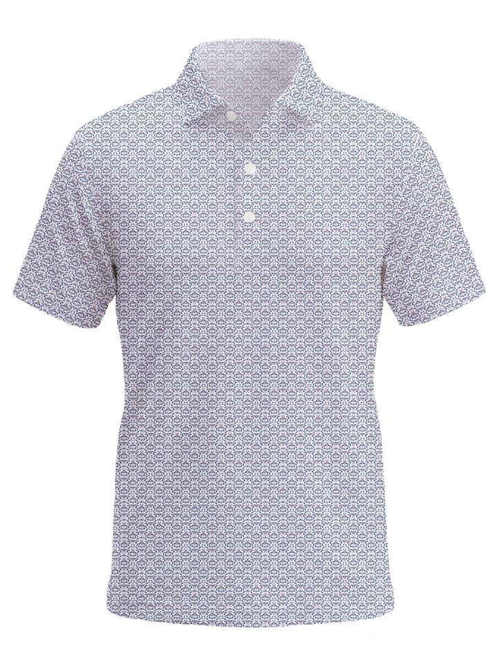 WHITE/NAVY/PAPAYA / S