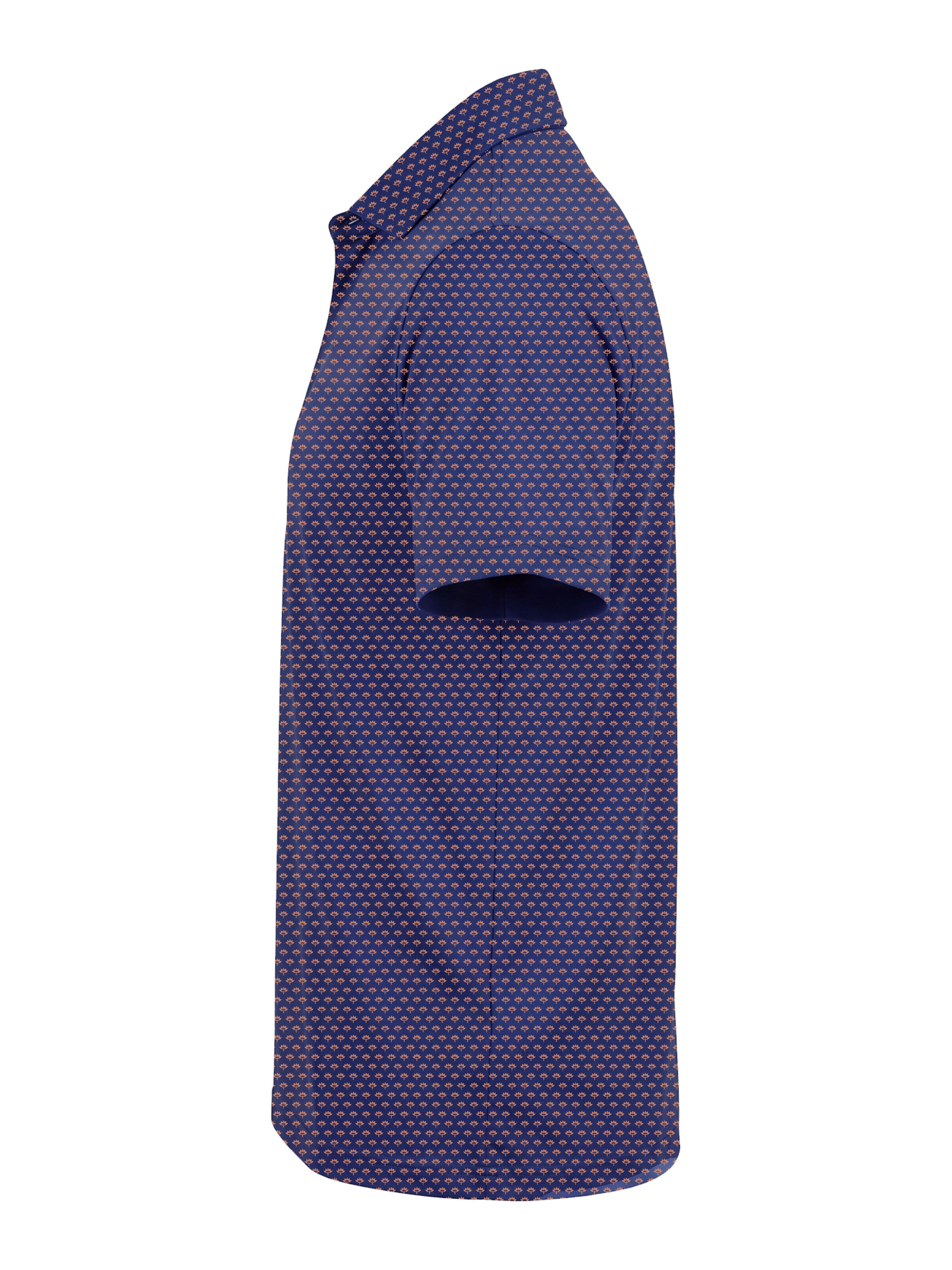 NAVY/PAPAYA / S