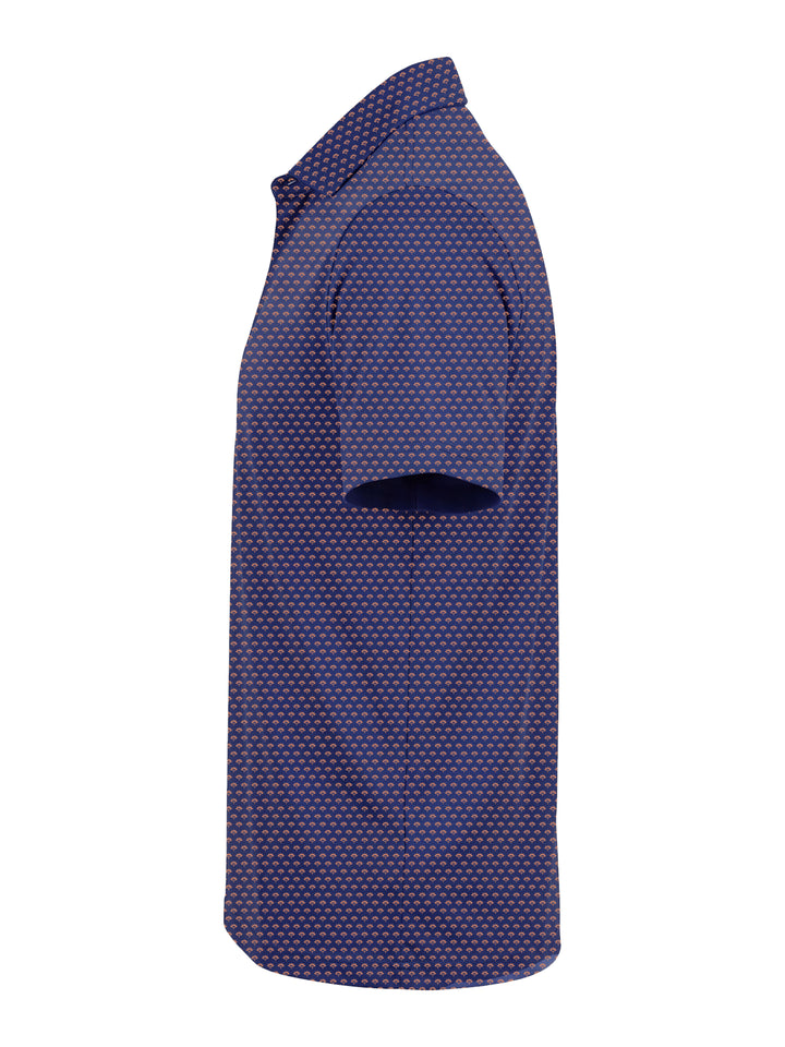 NAVY/PAPAYA / S