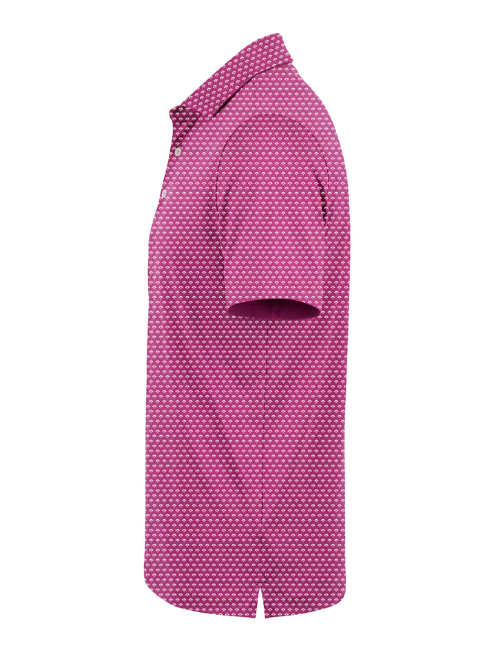 MAGENTA/WHITE / S