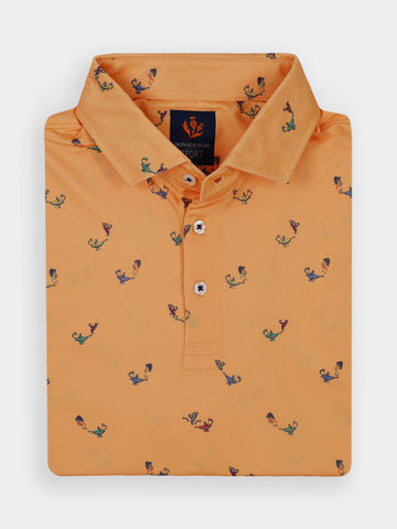 Magic Lamp Print Polo - Sport Fit -