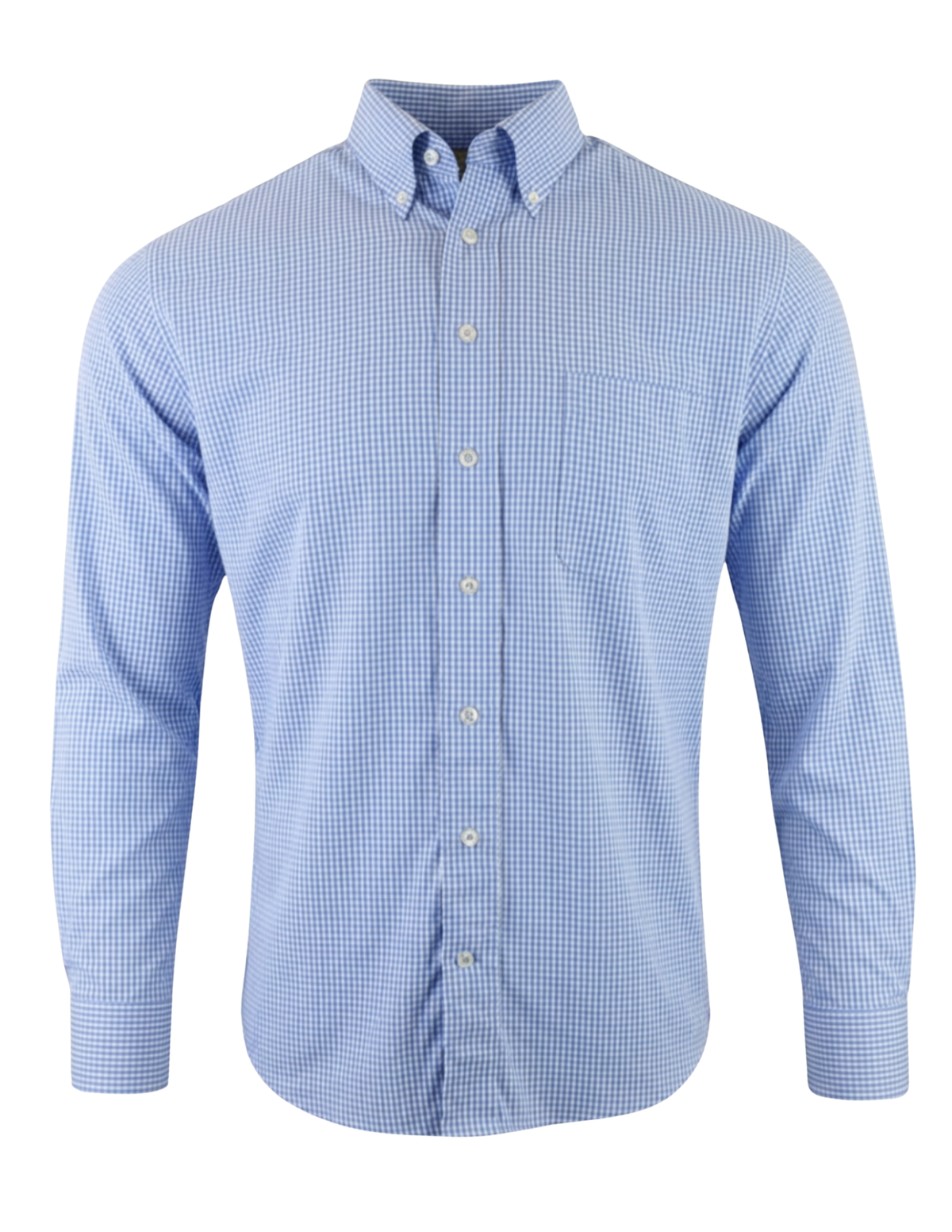 Micro Gingham Woven Shirt- B&T Fit