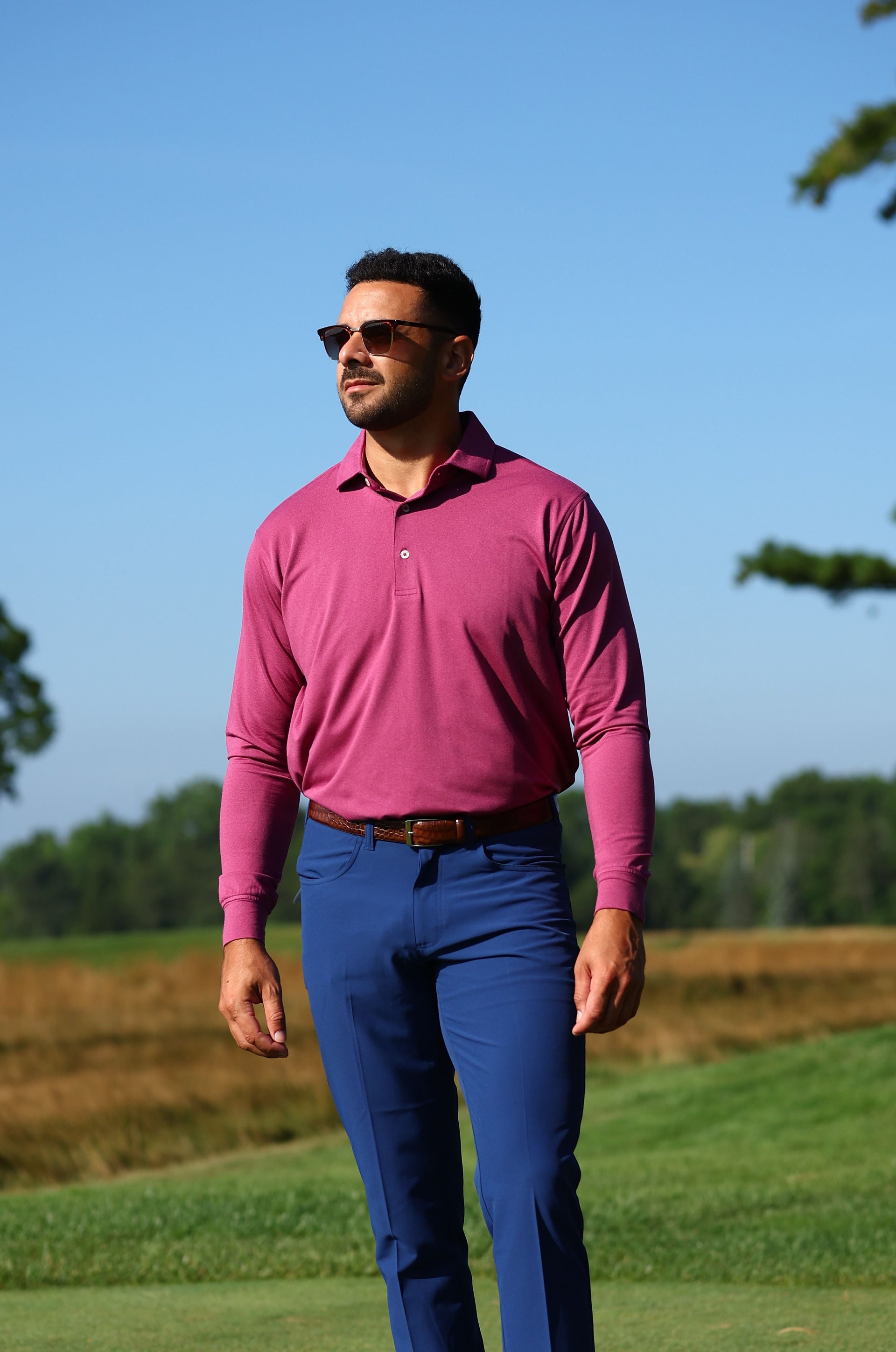 Bandon Long Sleeve Polo II- Classic Fit