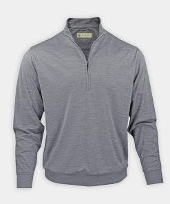 Fairway Pullover - Grey DR211LS-MSP-055_FV