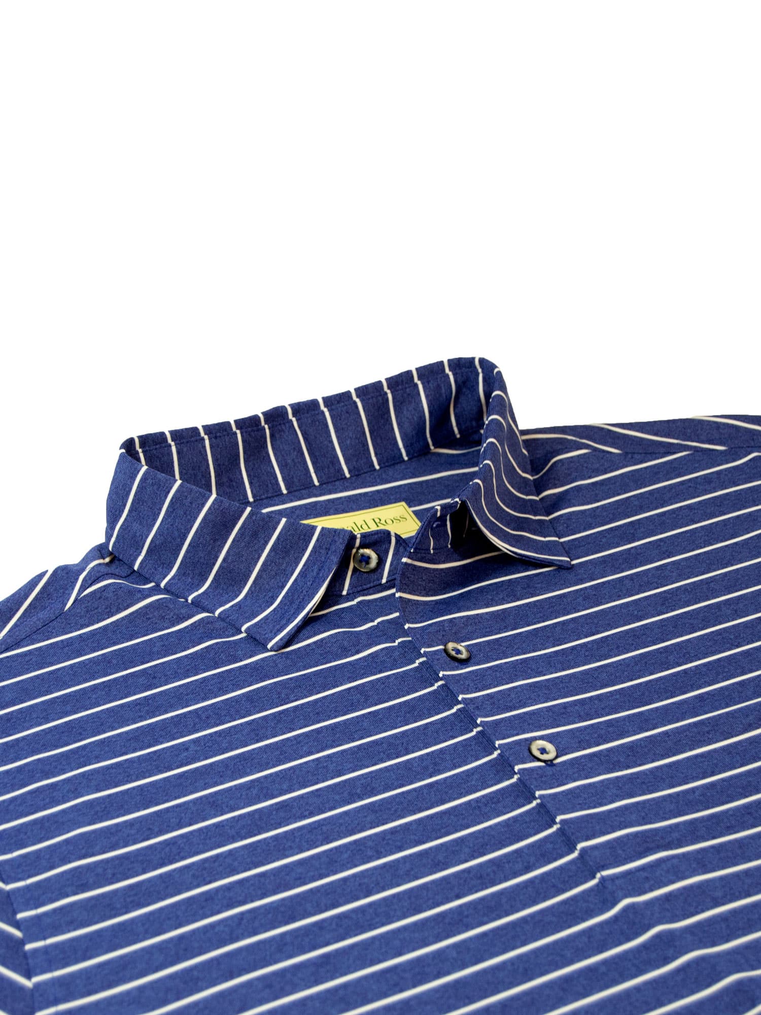 Download Long Sleeve Melange Stripe Jersey - Donald Ross Sportswear