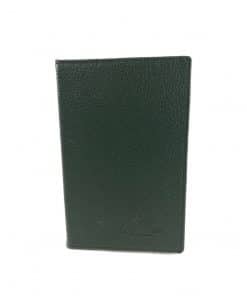 Premium Leather Forest Green Scorecard Holder