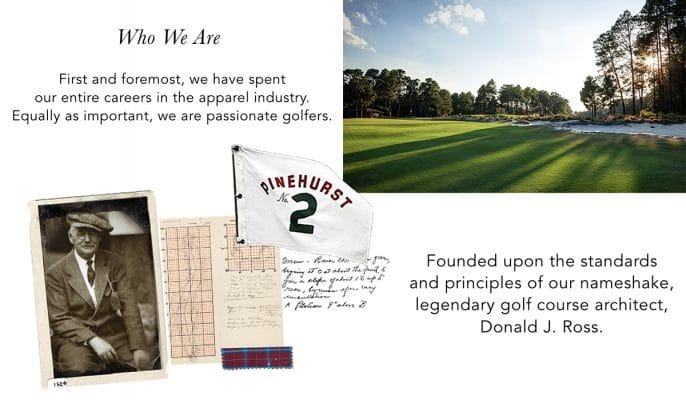 Donald Ross Sportswear | We Make What Golfers Wear.