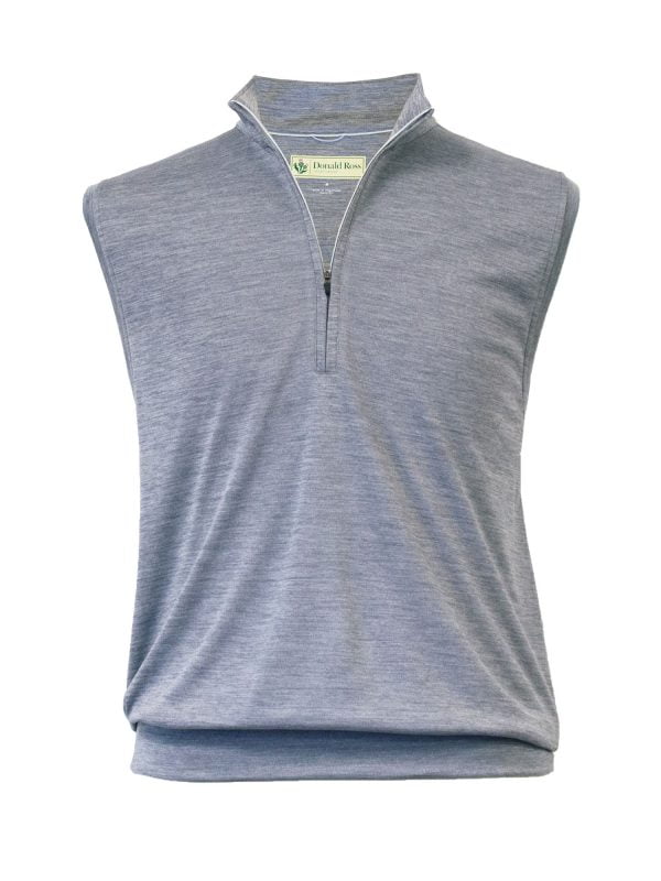 Mens Performance Golf Pullover Vest