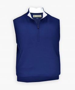 The Original Links Pullover Vest - Navy DR296V-MSP-400_FV