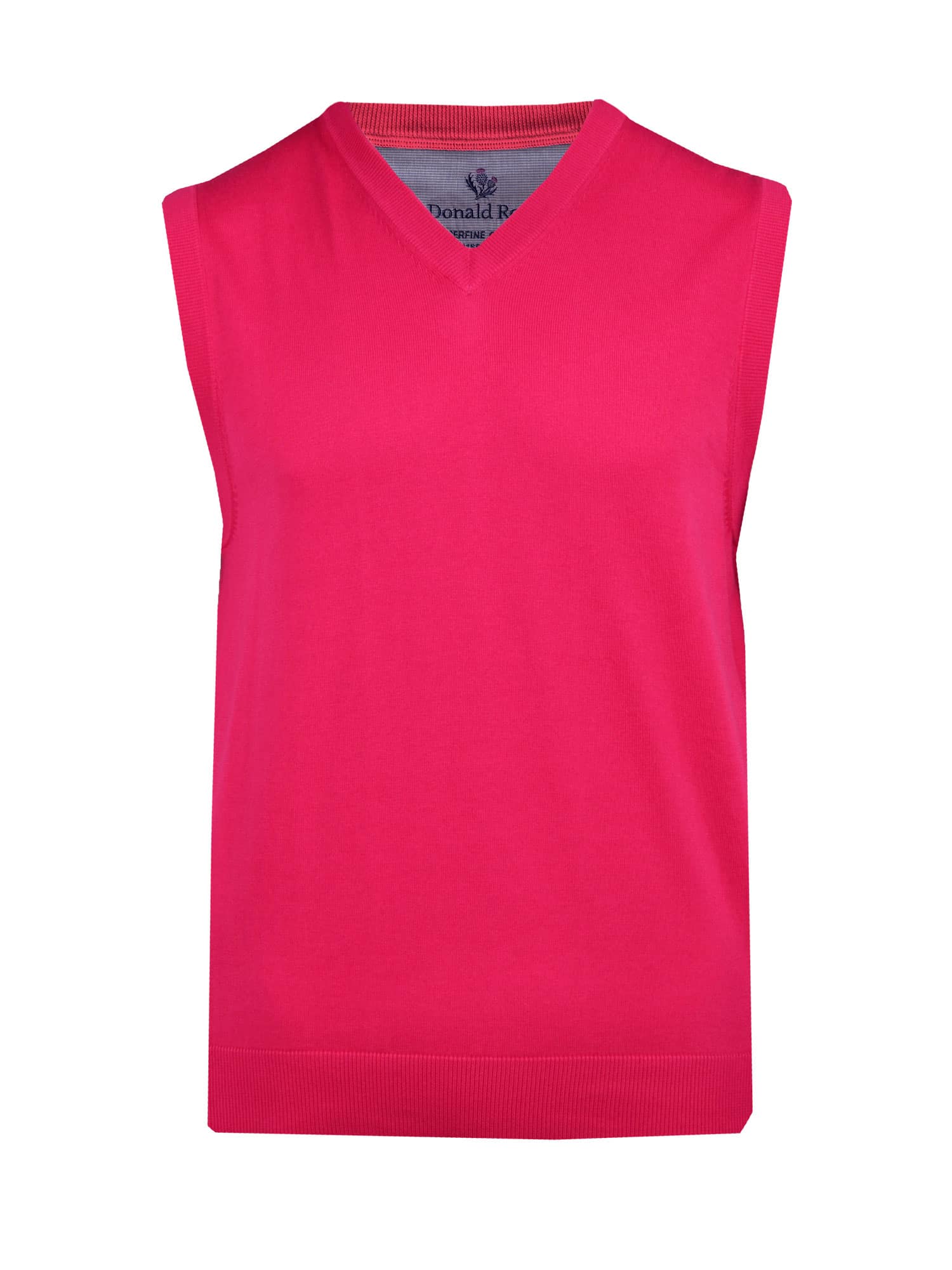 cotton v neck vest