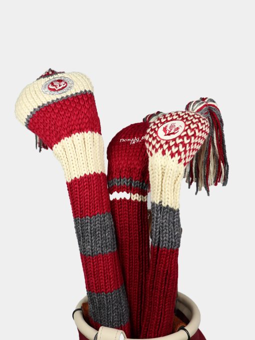 Knit Headcover Set - Red