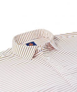 Golf Men's Polo and Shirts- sporty striped