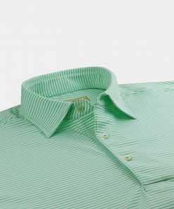Seersucker Feeder Stripe Jersey - Fresh Mint/Cream DR019S-121-317