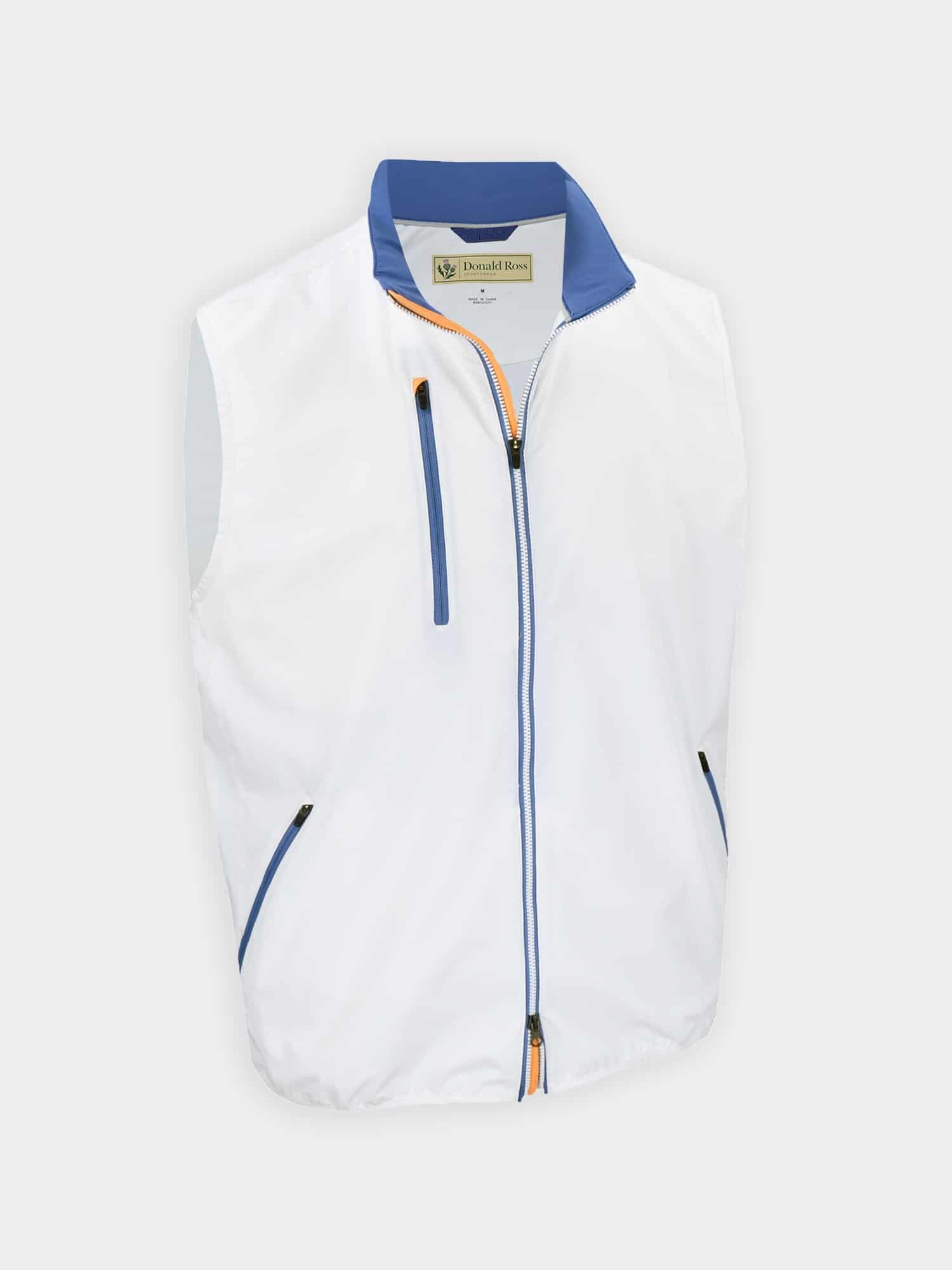 White hot sale golf vest