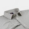 Men's Golf Polo and Shirts- Gray stripe