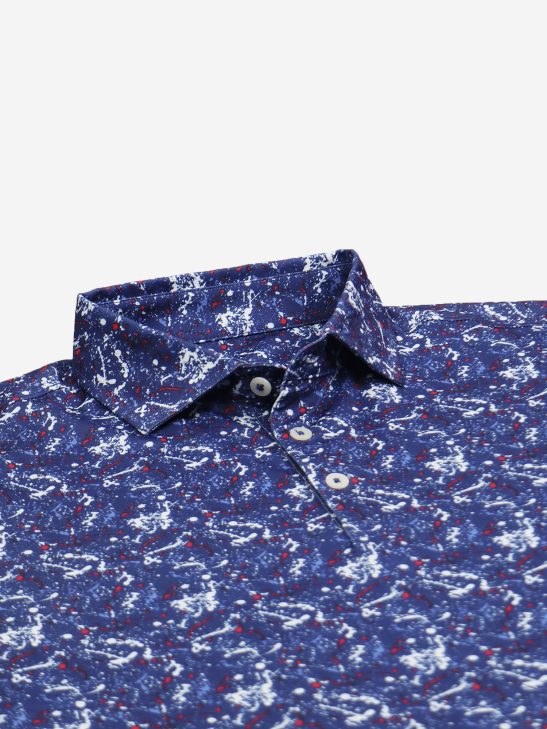 Men's Golf Polo and Shirts - Paint Splatter