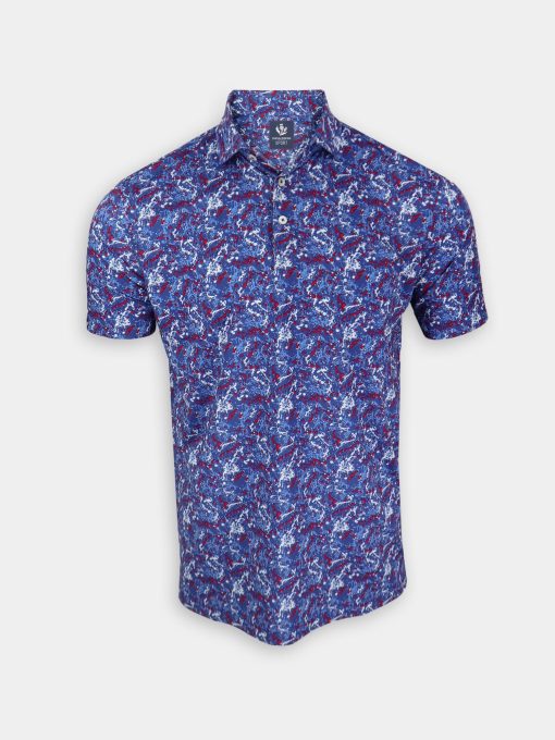 Men's Golf Polo and Shirts - Splatter Print