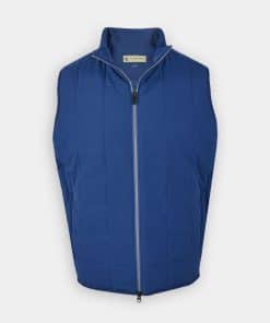 Stirling Men's Quilted Vest - Navy