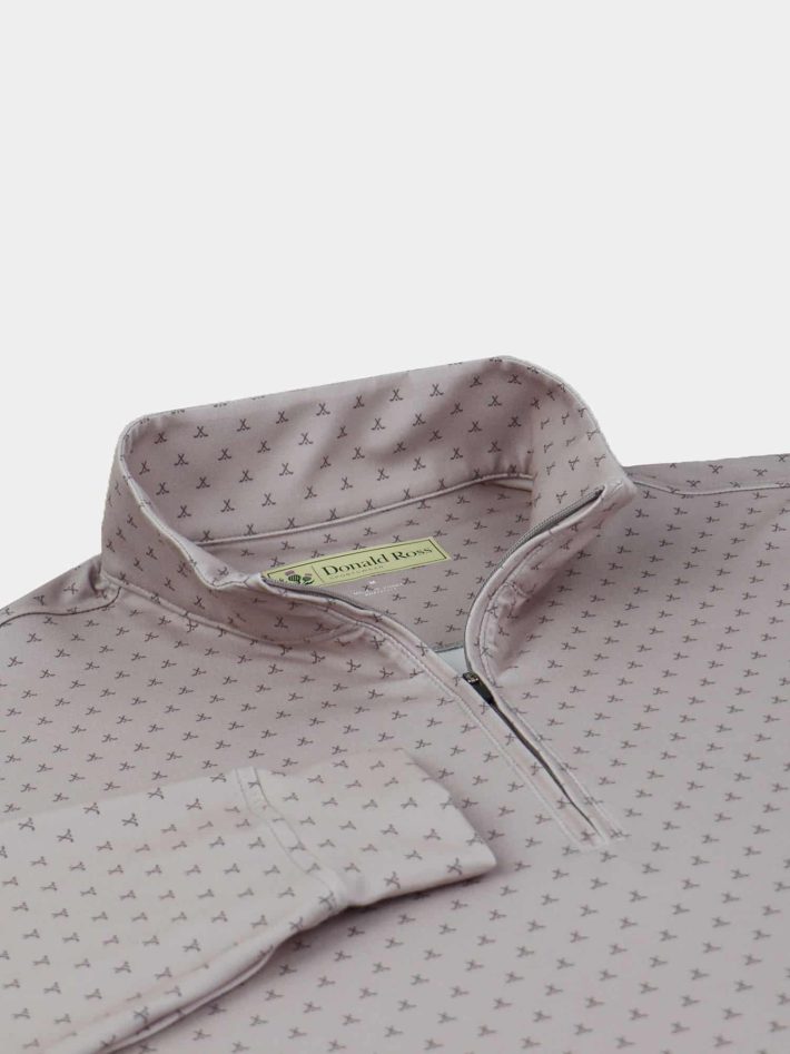 Men's Printed TYR Pullover - Grey