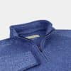 Men's Fleece Golf Pullover - Azure