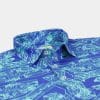 Men's Blueprint Golf Polo - Azure/Turquoise