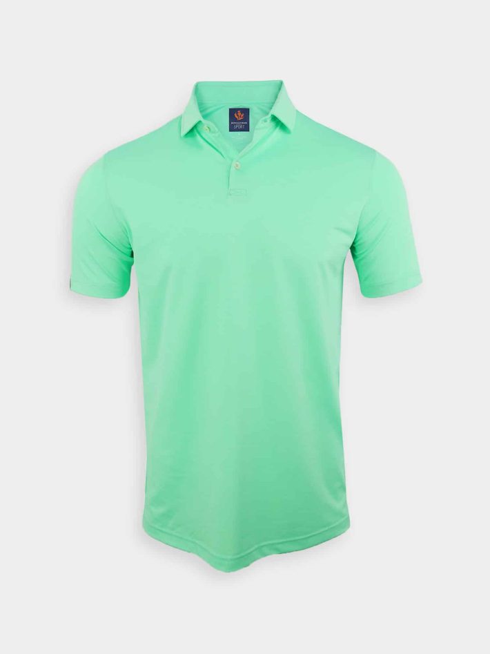 Men's Solid Golf Polo Donny - Sport Fit Polo - Donald Ross Sportswear