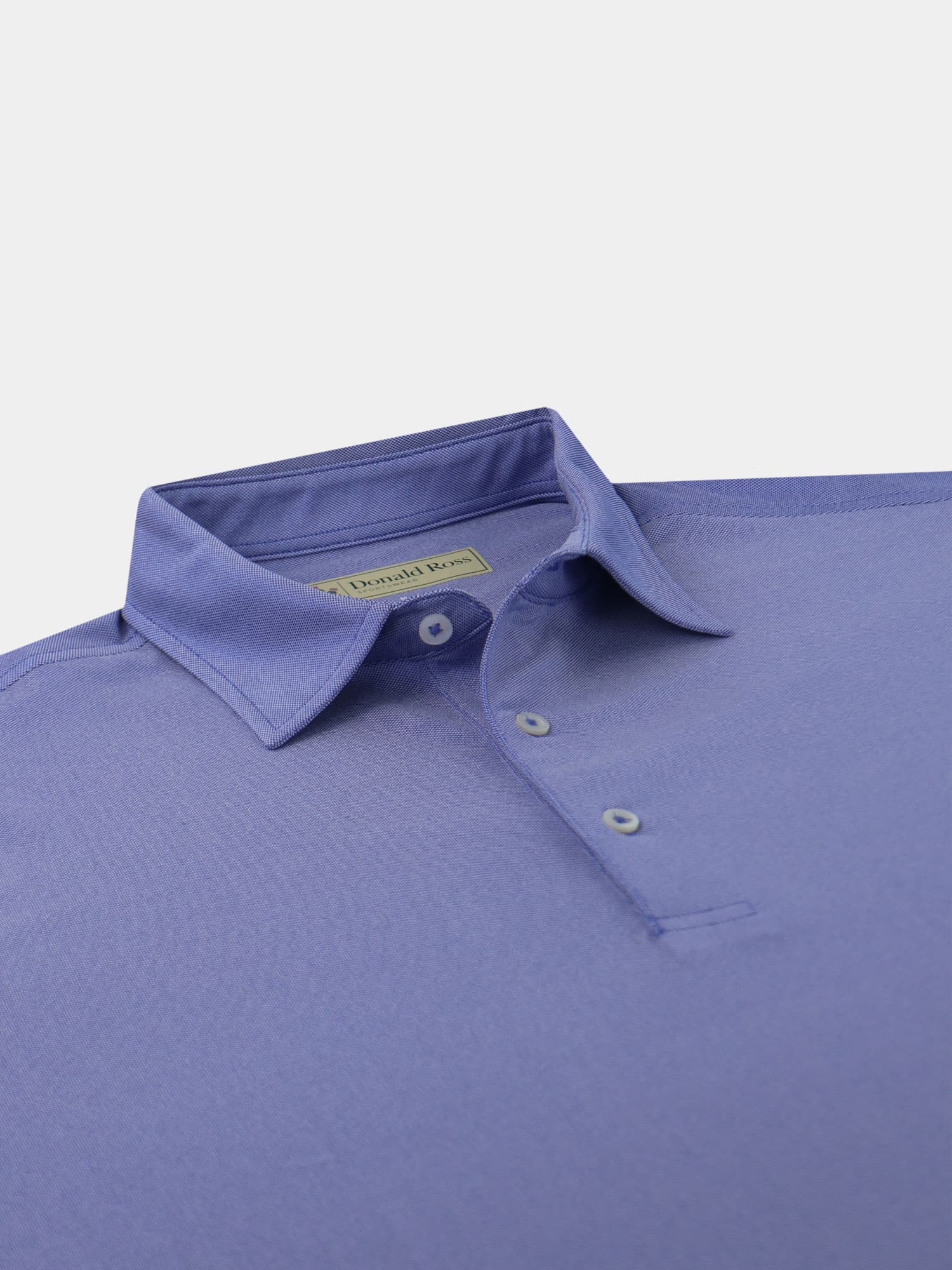 Men's Solid Oxford Pique - Classic Fit - Donald Ross Sportswear