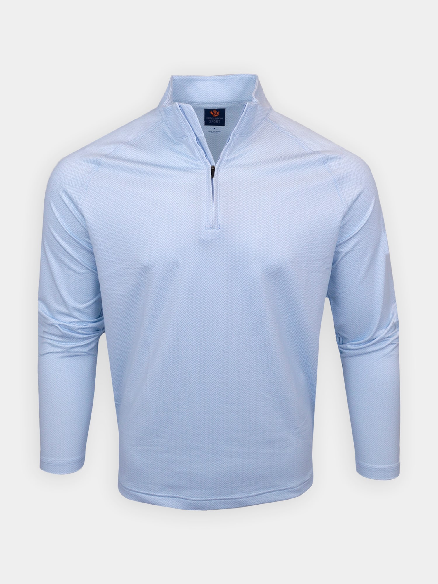 Men's Interlock Print Fleece - Sport Fit - Donald Ross Sportswear