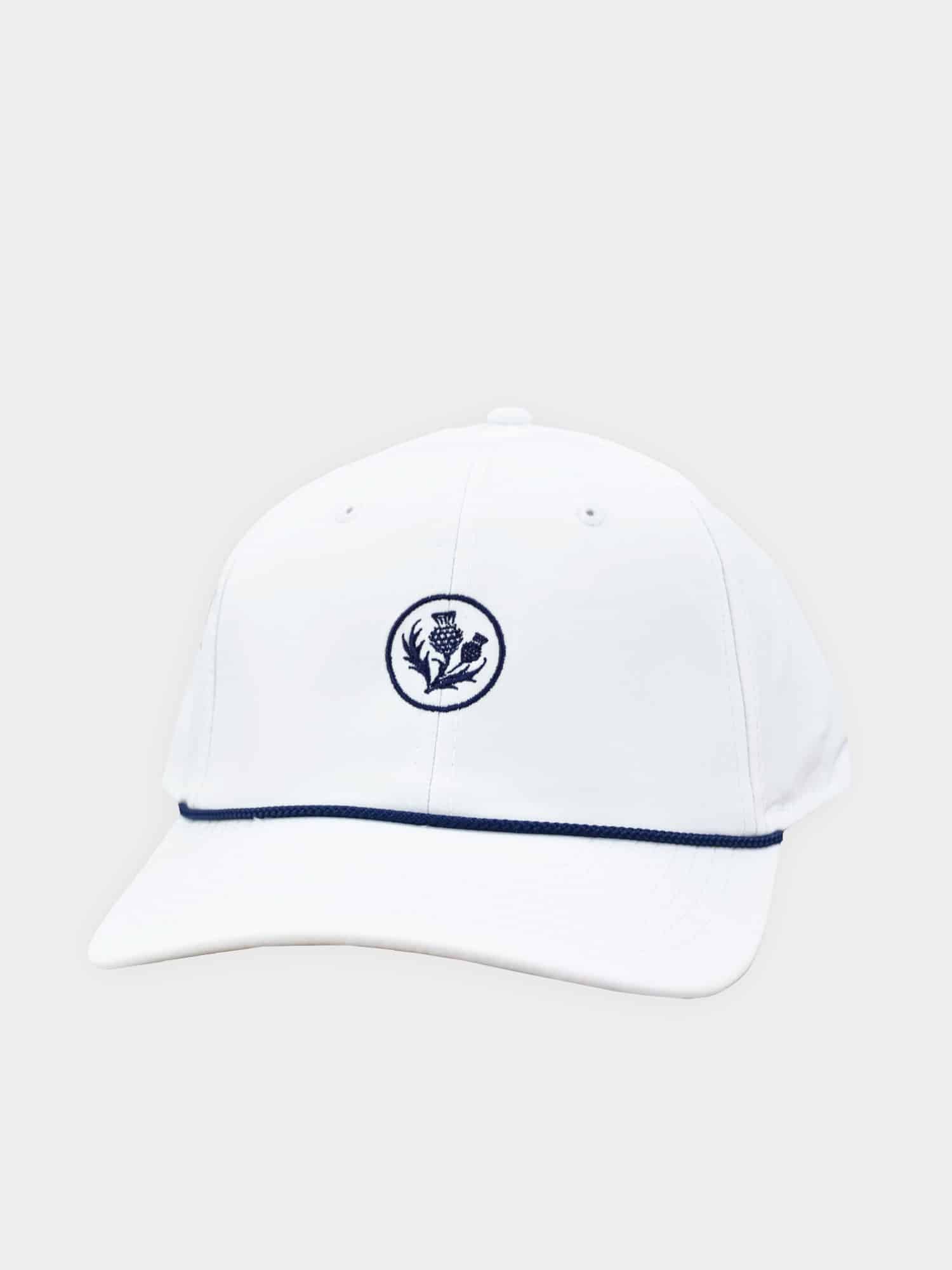 Thistle Rope Hat - White