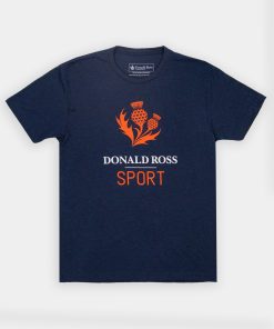 The DJR Sport Performance Tee - Navy